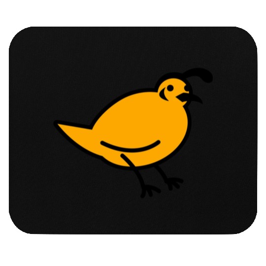 a quail bird Mouse Pads