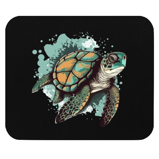 The sea turtle Mouse Pads