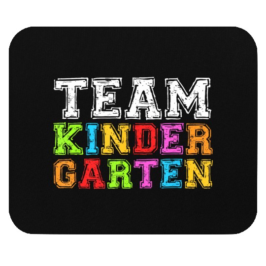 Team Kindergarten Teacher Graduation Mouse Pads