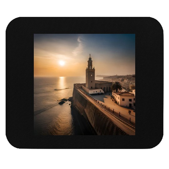 Fantasy pictures ,town Morocco ,city Rabat Mouse Pads