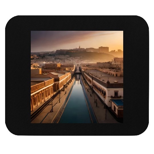 Fantasy pictures ,town Morocco ,city Rabat Mouse Pads