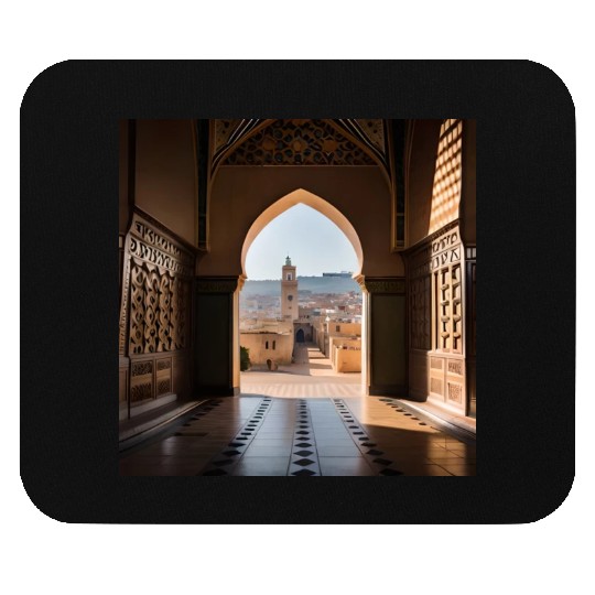 Fantasy pictures ,town Morocco ,city Rabat Mouse Pads