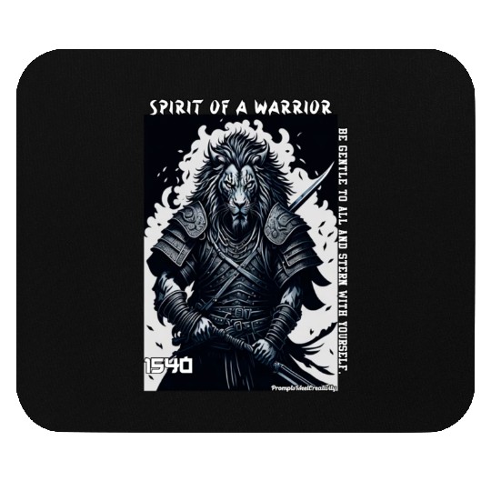 The Samurai Warrior Mouse Pads