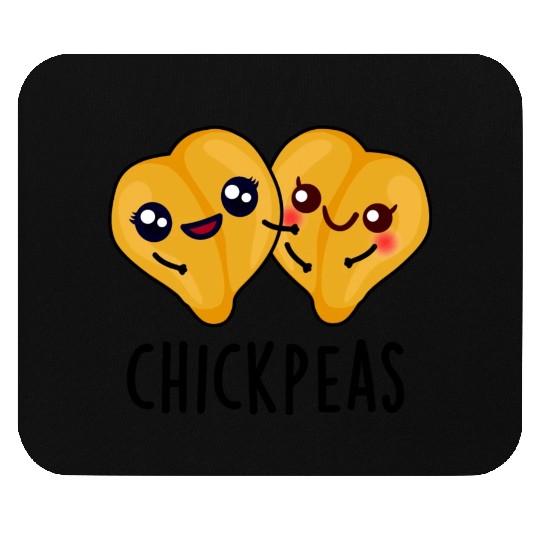 Chick Peas Cute Food Mouse Pads