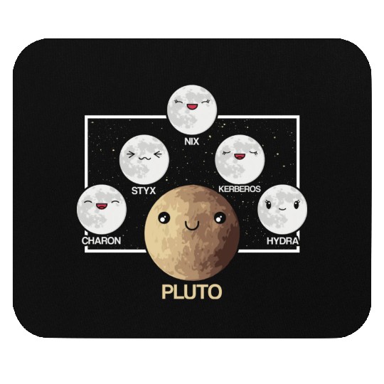 Pluto Moons Planet Space Lover Solar System Mouse Pads