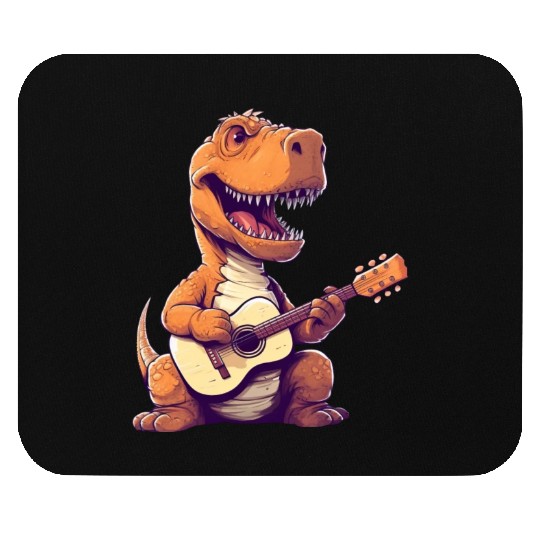 Trex guitarist guitar player Mouse Pads