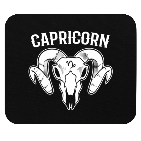 Capricorn Zodiac Sign Tarot Card Reader Mouse Pads