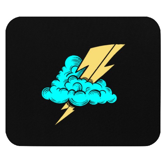 Lightning Bolt Mouse Pads
