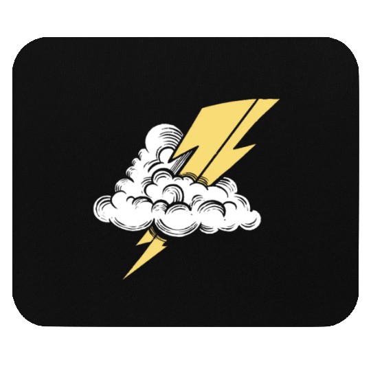 Lightning Bolt Mouse Pads