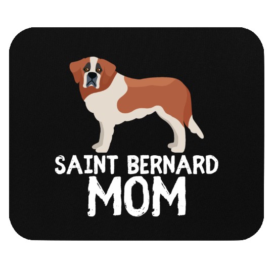 saint bernard mom Mouse Pads