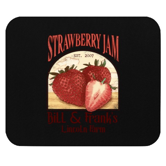 Bill and Frank Strawberry Jam The last of us Mouse Pads