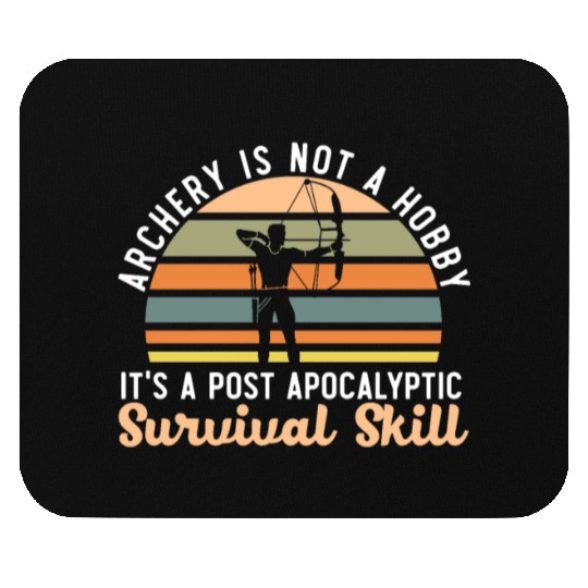 Archery Bow Hunter Archer Shoot Arrow Bowman Mouse Pads
