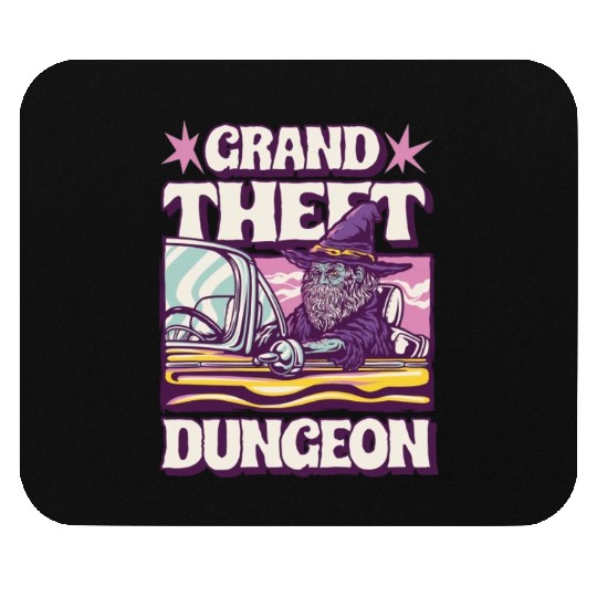Grand Theft Dungeon Mouse Pads