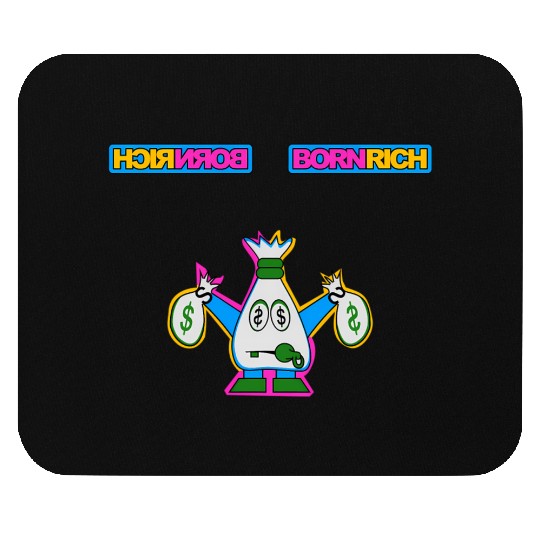 Born Rich Winter Style Mouse Pads