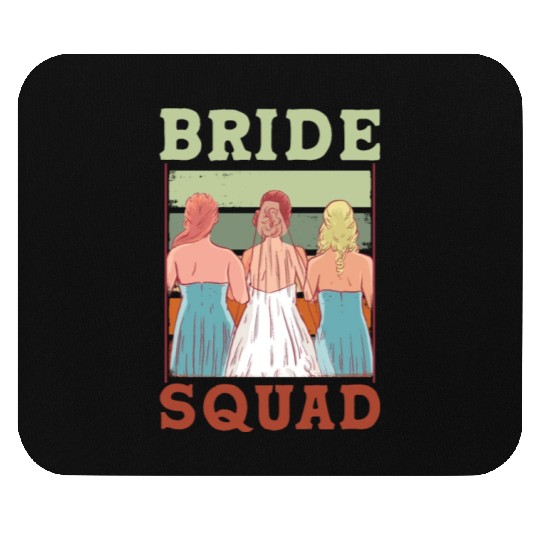 Bride Squad Bachelorette Party Wedding Cute Mouse Pads
