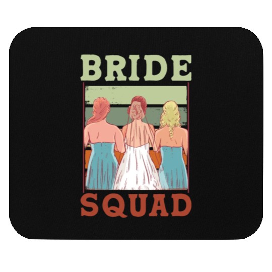 Bride Squad Bachelorette Party Wedding Cute Mouse Pads