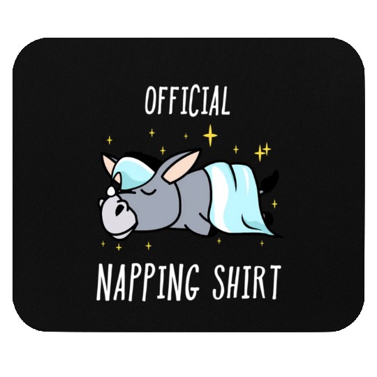 Sleeping Donkey Pajamas Sleepyhead Mouse Pads