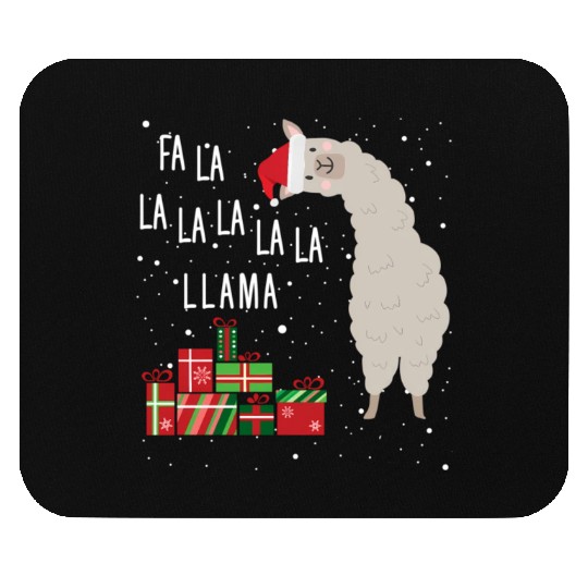 Fa La La Llama Mouse Pads