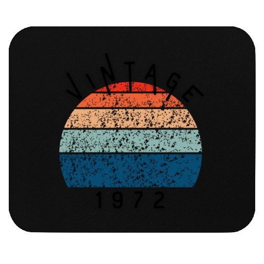 Millésime 1972 Rétro Mouse Pads