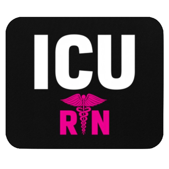 Icu Registered Nurse Intensive Care Unit Rn Staff Mouse Pads