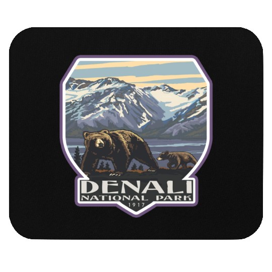Denali national park Mouse Pads
