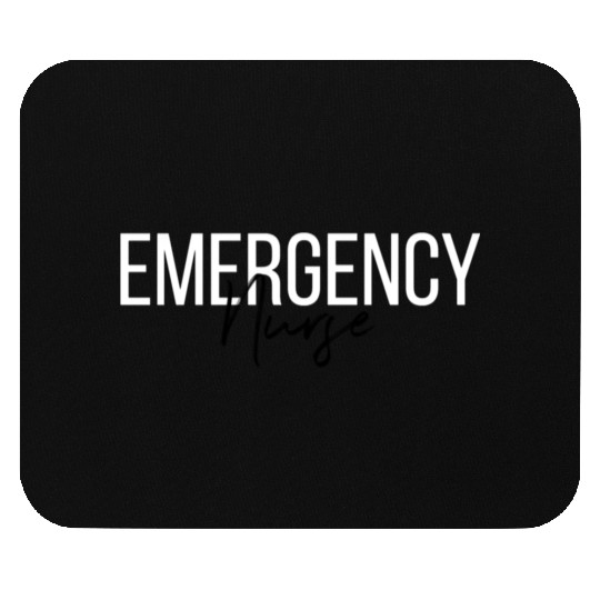 Er Nurse Emergency Room Nurse Registered Nurse Mouse Pads