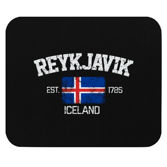 Reykjavik Iceland Mouse Pads