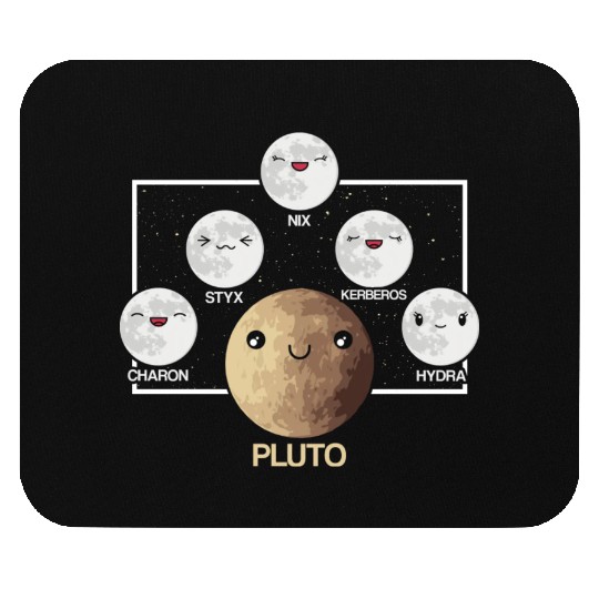 Pluto Moons Planet Space Lover Solar System Mouse Pads