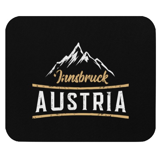 Innsbruck Austria Skiing Austrian Mouse Pads