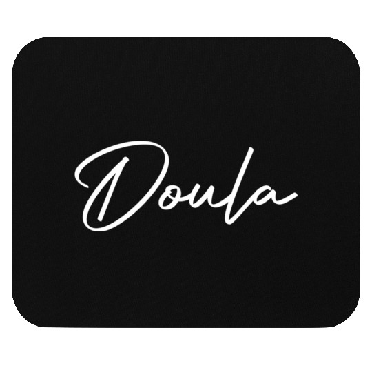 Doula Script Font Birth Class Teacher Birthing Mid Mouse Pads