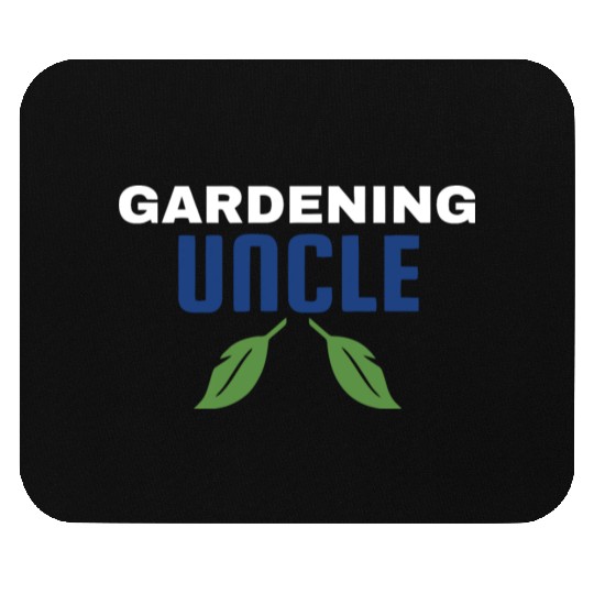 Gardening Uncle Mouse Pads