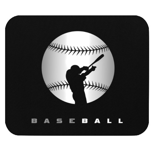 Baseball Baseball Mouse Pads