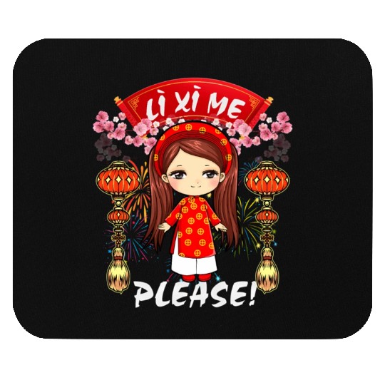 Li Me Please Vietnamese Lunar New Year Mouse Pads