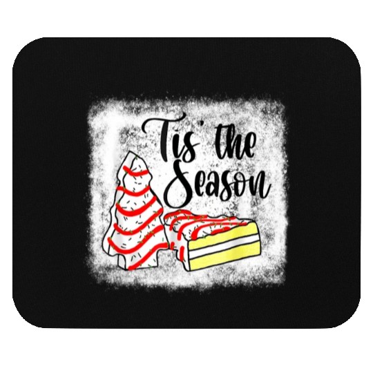 Little Tis' The Season Tree Cakes Debbie Becky Jen Mouse Pads