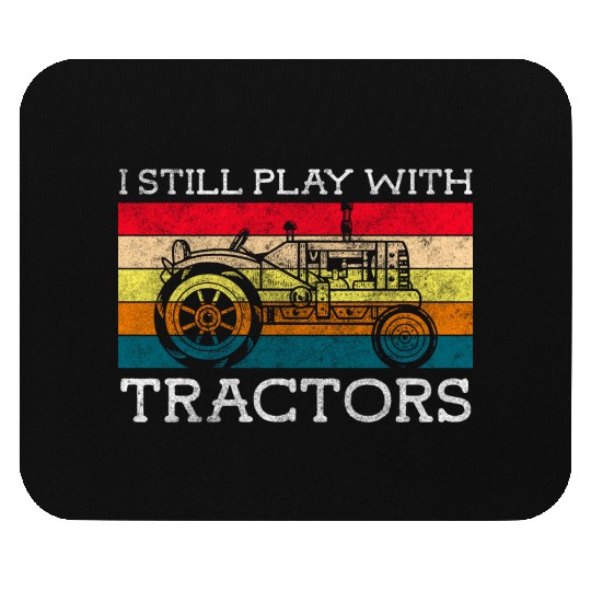 Tractor Tractor Vehicle Mouse Pads