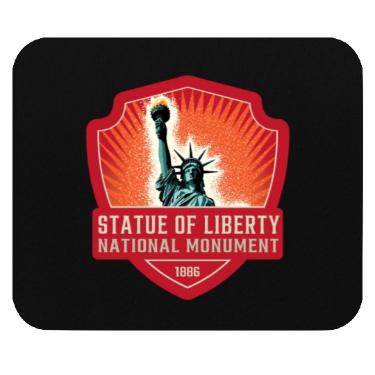statue of liberty national monument Mouse Pads