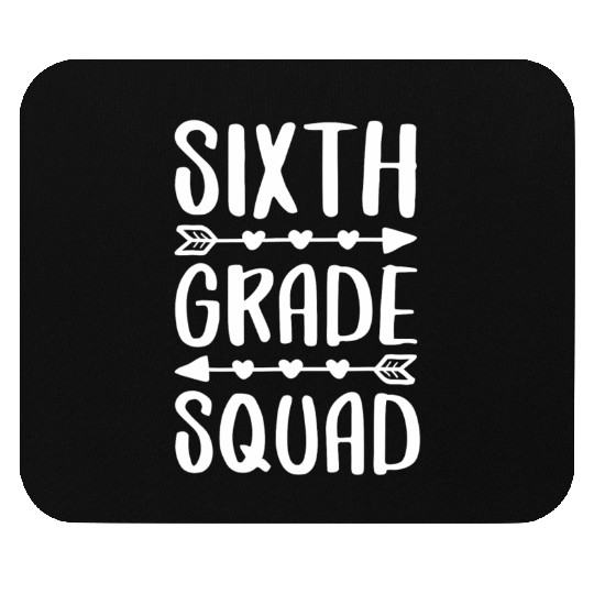 Sixth Grade Squad 6th Grade Back To School Mouse Pads