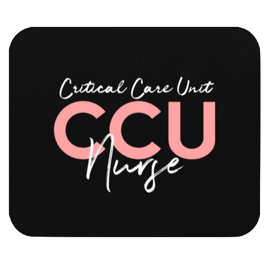 Critical Care Unity Ccu Nurse Emergency Room Nurse Mouse Pads