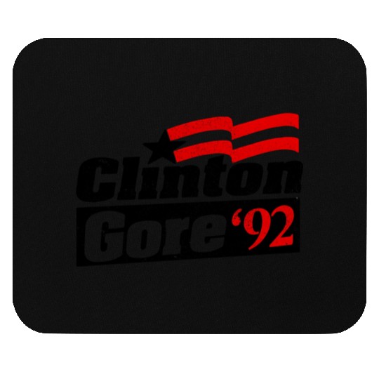 Clinton Gore '92 Bill Clinton President Mouse Pads