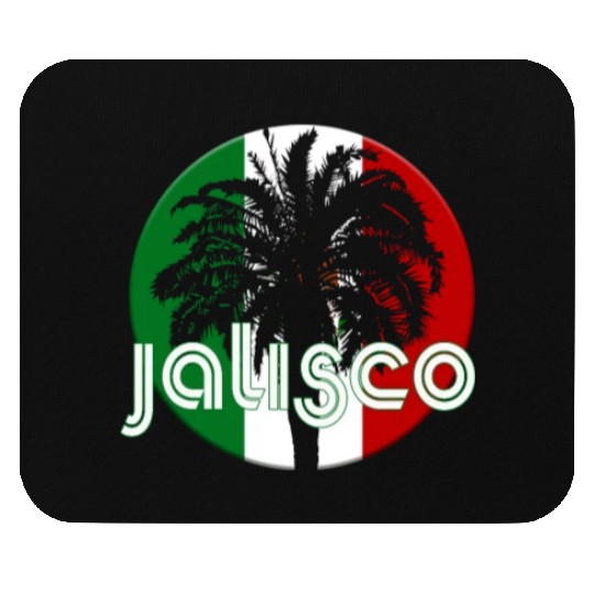 Jalisco Mexico Flag Native Palm Tree Mexican Mouse Pads