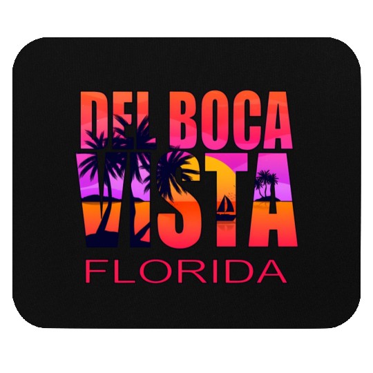 Del Boca Vista Retirement Community Novelty Mouse Pads