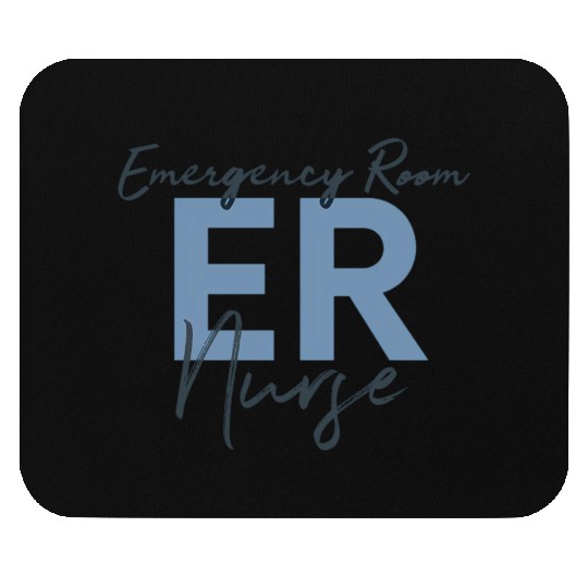 Er Nurse Emergency Room Nurse Registered Nurse Mouse Pads