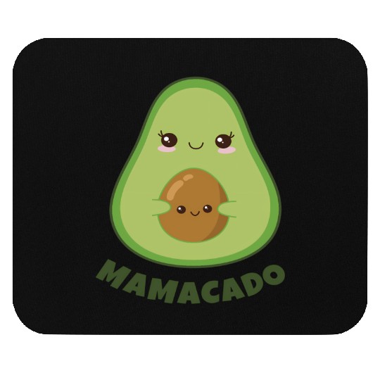 Mamacado Announcement Pregnant Avocado Pregnancy Mouse Pads