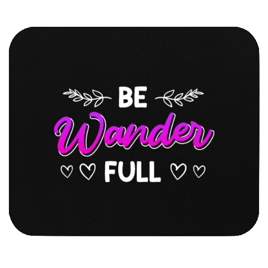 Wanderfull Mountain fan Wanderlust Hiker Summit Mouse Pads