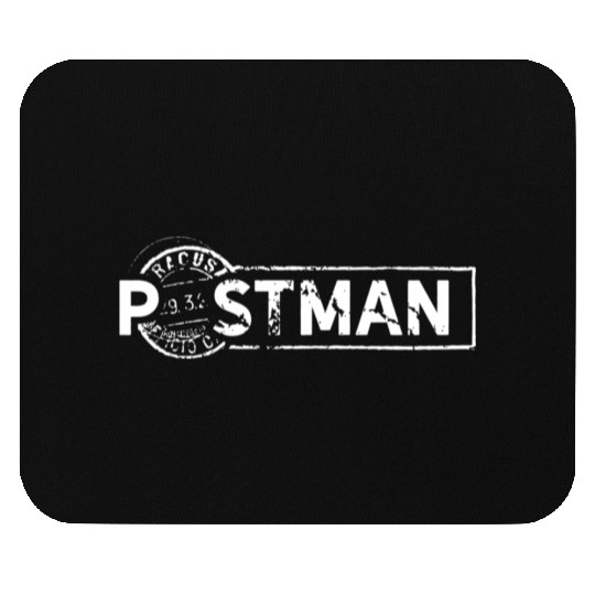 Postal Worker Postman Mailman Carrier Courier Mouse Pads