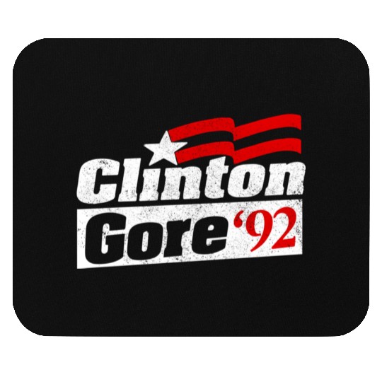 Clinton Gore Bill Clinton 92 Elect Mouse Pads