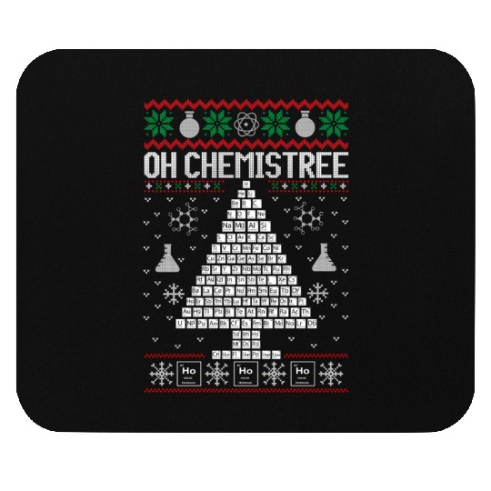 Oh Chemist Tree Merry Chemistree Chemistry Ugly Mouse Pads