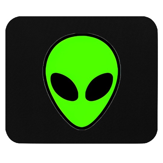 Alien Head Pocket Patch Area 51 Mouse Pads
