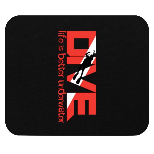 Scuba Diving Dive Mouse Pads