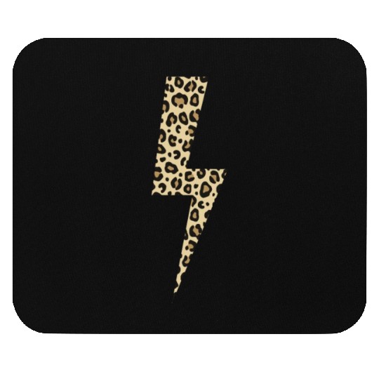 Leopard lightning Predator Africa Mouse Pads
